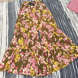 Floral baggy pants Lulus XS